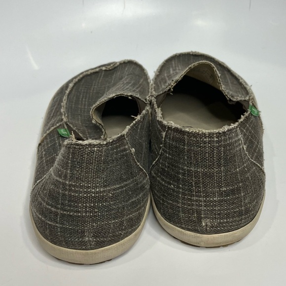 Sanuk Rounder Hobo loafers slip on shoes gray‎ size 9 main image 5